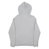 ADIDAS Womens Grey Hoodie UK 18 Cotton Blend Pullover Casual Hooded Sweatshirt