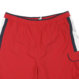 CHAPS Mens Shorts Red Navy & White Casual Cargo L W34 Stylish Summer Wear