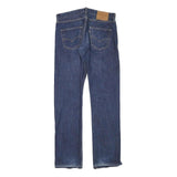 LEVI'S 501 Mens Jeans Blue Regular Straight Denim Medium W30 L31 Classic Button