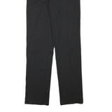 DOLCE & GABBANA Mens Wool Blend Black Regular Straight Trousers W29 L33 Classic