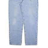CARHARTT Mens Jeans Blue Relaxed Straight Denim Light W36 L32 Workwear Casual