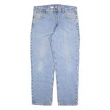 CARHARTT Mens Jeans Blue Relaxed Straight Denim Light W36 L32 Workwear Casual