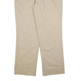 RED KAP Mens Cotton Blend Beige Regular Fit Straight Leg Trousers W38 L32