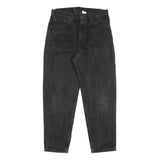 LEVI'S 550 Tapered Mens Jeans Black Relaxed Denim W34 L30 Classic Cotton Zip