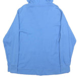DICKIES Womens Blue Hoodie XL V Neck Kangaroo Pocket Cotton Blend