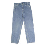 CARHARTT WIP Mens Regular Fit Straight Denim Light W32 L30 Casual Workwear Jeans