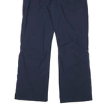 SPORT CLASSIC Lined Womens Navy Relaxed Straight Trousers W28 L29