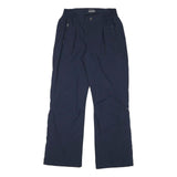SPORT CLASSIC Lined Womens Navy Relaxed Straight Trousers W28 L29