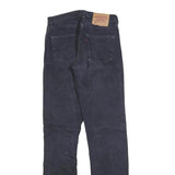 LEVI'S 501 Mens Jeans Blue Regular Straight Denim Medium W28 L34 Classic Button