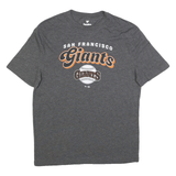 FANATICS Mens Grey San Francisco Giants Graphic T-Shirt M Short Sleeve Crew Neck