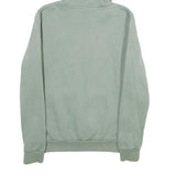 PUMA Mens Green Pullover Hoodie S Cotton Blend Casual Sportswear