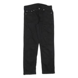 LEVI'S 541 Mens Jeans Black Regular Straight Denim Raw W30 L30 Cotton Blend Zip