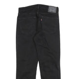 LEVI'S 541 Mens Jeans Black Regular Straight Denim Raw W30 L30 Cotton Blend Zip