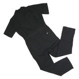 DICKIES Mens Black Polyester Blend Dungarees Regular Fit Short Sleeve M W36 L31
