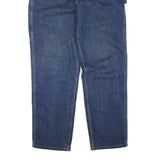 DICKIES Mens Regular Fit Blue Denim Jeans W40 L34 Cotton Blend Zip Pockets