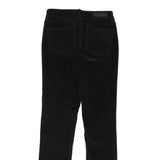 CALVIN KLEIN JEANS Womens Cotton Blend Black Regular Fit Skinny Trousers W28 L30