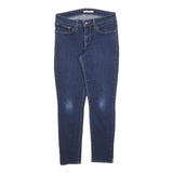 LEVI'S 711 Womens Slim Skinny Denim Dark Jeans W30 L27 Zip Cotton Blend