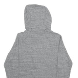 NIKE Womens Grey Full Zip Hoodie L Cotton Blend Casual Sportswear