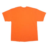 GILDAN Mens Orange San Francisco Gamer Graphic T-Shirt XL Short Sleeve Crew Neck