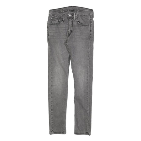 LEVI'S 519 Mens Slim Jeans Grey Denim W30 L29 Stylish Slim Fit Regular Leg