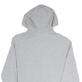 LEVI'S Mens Grey S Hoodie Cotton Blend Pullover Logo Sweatshirt