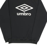 UMBRO Mens Black Jacket S Polyester Blend Logo Zip Casual Sportswear