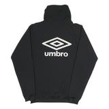 UMBRO Mens Black Jacket S Polyester Blend Logo Zip Casual Sportswear