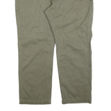 CARHARTT Mens Cotton Blend Beige Relaxed Straight Trousers W44 L30 Workwear