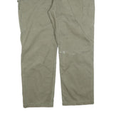 CARHARTT Mens Cotton Blend Beige Relaxed Straight Trousers W44 L30 Workwear
