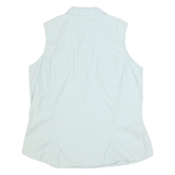 CARHARTT Womens Light Blue Sleeveless Shirt XL Cotton Blend Casual Workwear