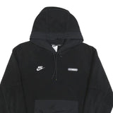 NIKE Mens Black Air Max Pullover Hoodie S Polyester Casual Sportswear