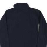 CHAMPION Mens Navy & Grey Zip Jacket M Polyester Blend Colourblock Casual