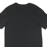 NIKE Mens Black Slogan T-Shirt S Short Sleeve Crew Neck Cotton Sport