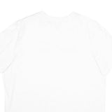 NIKE Mens White Golf T-Shirt XL Short Sleeve Crew Neck Cotton Sportswear