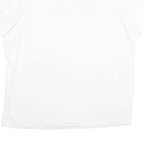NIKE Mens White Golf T-Shirt XL Short Sleeve Crew Neck Cotton Sportswear