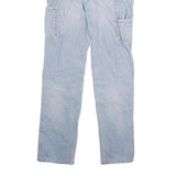 CARHARTT Mens Jeans Blue Regular Straight Denim Light W27 L32 Workwear Utility