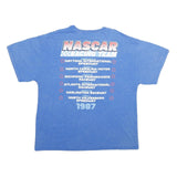 NASCAR Mens Blue Racing Team 53 Graphic T-Shirt M Short Sleeve Crew Neck High