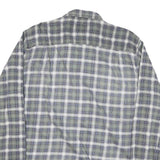 CARHARTT Mens Green & Blue Check Shirt L Long Sleeve Cotton Blend Casual