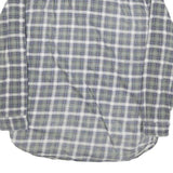 CARHARTT Mens Green & Blue Check Shirt L Long Sleeve Cotton Blend Casual