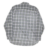 CARHARTT Mens Green & Blue Check Shirt L Long Sleeve Cotton Blend Casual