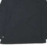 CARHARTT Mens Black 1/4 Zip XL Polyester Blend Sweatshirt Workwear Mechanical