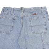 WRANGLER Mens Denim Blue Casual Shorts M W36 Relaxed Fit Utility Style