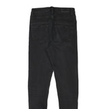 DIESEL Womens Black Slim Skinny Denim Jeans Cotton Blend W24 L28 Zip