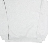 MEKE Mens Grey Sweatshirt Crew Neck M Cotton Pullover Comfortable Casual