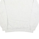 PRO SPIRIT Mens White Crew Neck L Cotton Blend Casual Sweatshirt Pullover