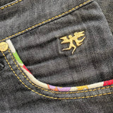 Piero Guidi Jeans - 30W UK 8 Black Cotton