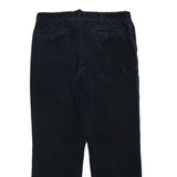 POLO RALPH LAUREN Mens Regular Navy Blue Cotton Blend Regular Fit Trousers W35
