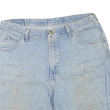 WRANGLER Womens Denim Light Blue Casual Shorts XL W38 Cotton Blend