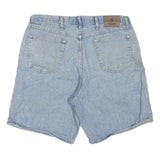 WRANGLER Womens Denim Light Blue Casual Shorts XL W38 Cotton Blend