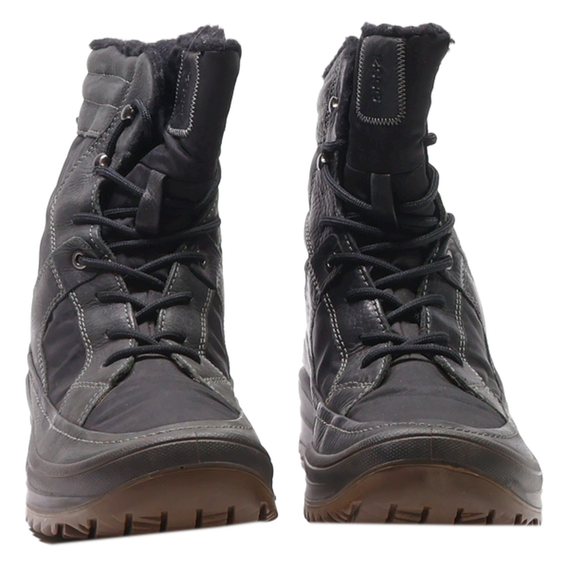 ECCO Snow Boots Black Synthetic Womens UK 7